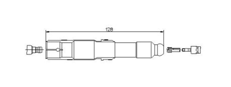 Вилка, свеча зажигания BREMI 13229/1