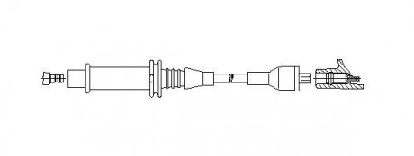 Провод высокого напряжения BREMI 601/65 (фото 1)