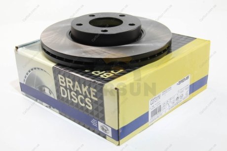 Тормозной диск перед. Mazda 3/5 03- (278x25) BREMSI CD7311V (фото 1)