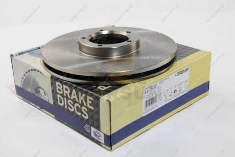 Тормозной диск зад. Audi TT 06- (310x22) BREMSI CD7849V (фото 1)