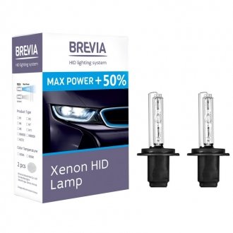 Ксеноновые лампы H1 5500K Max Power +50% - BREVIA 12150MP (фото 1)