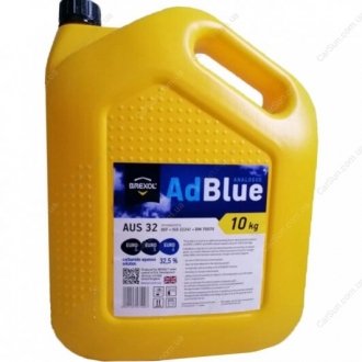 Рідина AdBlue для систем SCR 10kg Brexol 501579 AUS 32c10 (фото 1)
