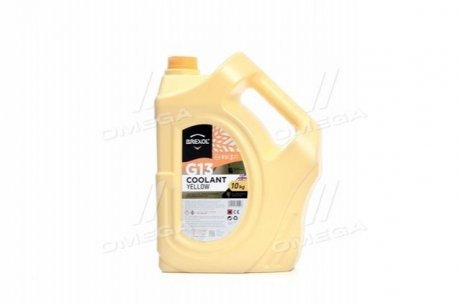 Антифриз YELLOW G13 Antifreeze (желтый) 10kg Brexol Antf-019 (фото 1)