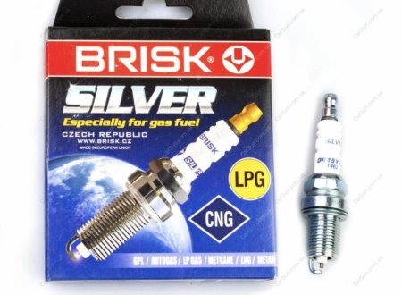 Свечи зажиг Silver DR15YS-9 блист. (4 шт. к-т) BRISK DR15YS-9.4К (фото 1)