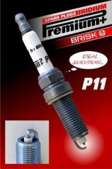 Свічка запалювання IRIDIUM PREMIUM+ BRISK P11
