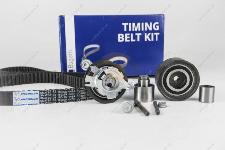 Комплект ГРМ Caddy/Crafter/T5 1.6/2.0 TDI/BiTDI 10- Bugatti BKCD0329
