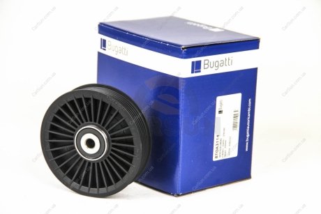 Ролик ременя генератора (направ.) Sprinter 00-/Vito (639) 03- (-AC/большой) Bugatti BTOA3114 (фото 1)