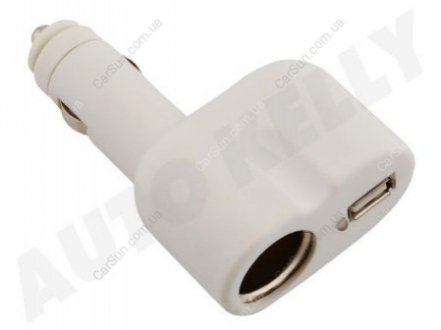 Штекер 12/24V С USB - CARFACE DO CFAT114012