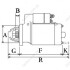 Rozrusznik (12V, 1kW) pasuje do: RENAULT CLIO III, MODUS 1.4/1.6 12.04- CARGO 115640 (фото 3)