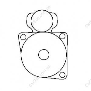 Rozrusznik (12V, 1kW) pasuje do: RENAULT CLIO III, MODUS 1.4/1.6 12.04- CARGO 115640