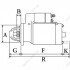 Rozrusznik (12V, 0,8kW) pasuje do: HONDA JAZZ, JAZZ III 1.2-1.5 07.08- CARGO 116256 (фото 6)