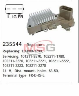 Регулятор напруги генератора CARGO 235544 (фото 1)