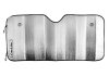 Шторка сонцезахисна, лобова 130X60см, срібна - CarLife SS130 (фото 1)