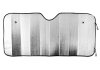 Шторка солнцезащитная, лобовая 130X60см, серебряная - CarLife SS130 (фото 2)