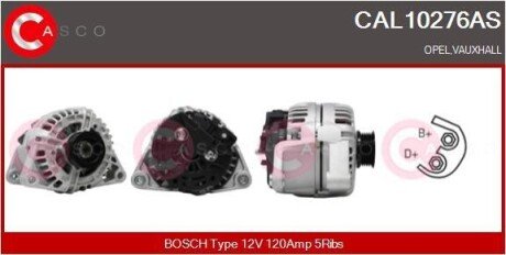 ГЕНЕРАТОР 12В 120А CASCO CAL10276AS