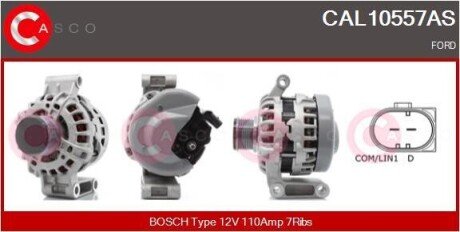 ГЕНЕРАТОР 12V 110A CASCO CAL10557AS