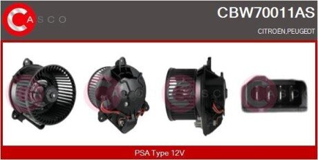 Компресор салону CASCO CBW70011AS