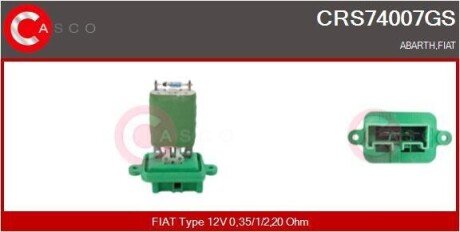 OPORNIK NAGRZEWNICY OE CASCO CRS74007GS