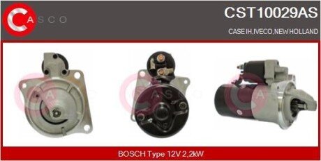 СТАРТЕР 12V 2.2KW CASCO CST10029AS