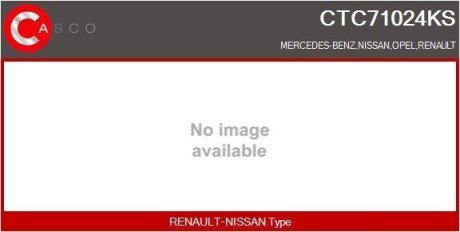 Турбіна Opel Vivaro/MB Vito/Renault Megane 1.6dCi/CDTi 11- (OM 622/R9M) CASCO CTC71024KS