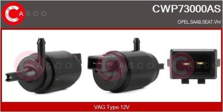 POMPKA SPRYSKIWACZA CASCO CWP73000AS