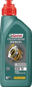 Масло трансмисс. 80W-90 TRANSMAX MANUAL EP, GL-4, 1л, мин. CASTROL 15F1F3