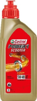 POWER 1 SCOOTER 4T 5W40 1L API SLJASO MB CASTROL 15F54F