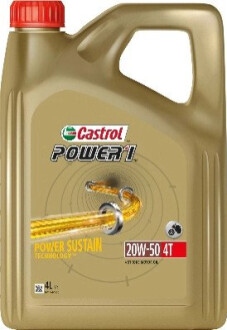 POWER 1 4T 20W50 4L CASTROL 15F57A