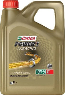 POWER 1 RACING 4T 4L 10W50 // CASTROL 15F59D