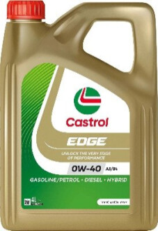 EDGE 0W-40 A3/B4 4L CASTROL 15F6B5