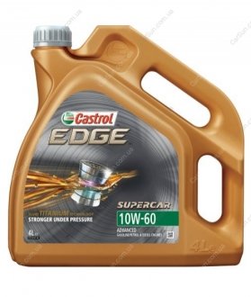 Моторна олива CASTROL EDGE10W60SUPERCAR4L