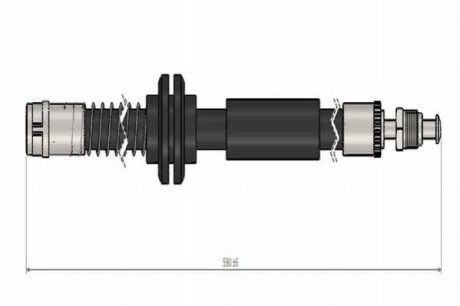 Гальмівний шланг передній AMAROK 2.0 TDI 10- CAVO C900624A