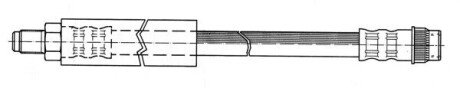 Шланг гальмівний CEF 510694 (фото 1)