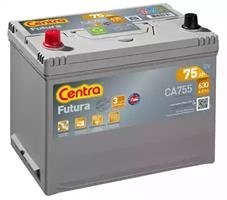 Стартерная аккумуляторная батарея CENTRA CA755