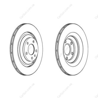 Гальмівний диск задній Audi A6 (2004->) CHAMPION 562512CH