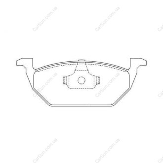 Колодки тормозные дисковые передние AUDI A3 SEAT Leon SKODA Fabia, Octavia VW Beetle, Bora, Golf (4) CHAMPION 571985CH