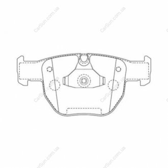 LANDROVER Тормозные колодки передн. Range Rover III 02- CHAMPION 572507CH