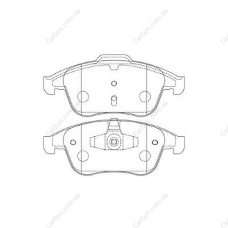 Колодки гальмівні CHAMPION 573316CH