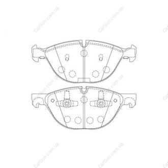Колодки гальмівні CHAMPION 573317CH