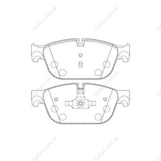 Гальмівні накладки передні Citroen C4/C5/C6/Peugeot 308/407/508 09- CHAMPION 573338CH