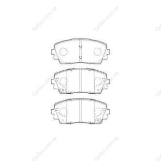 Гальмівні колодки CHAMPION 573420CH