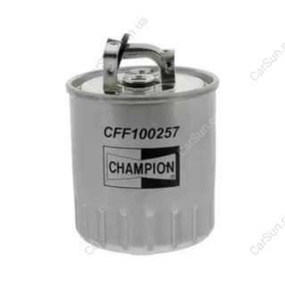 Фильтр топливный MERCEDES-BENZ A-CLASS (W168) 97-05, SPRINTER 2-t Van (B901, B90 CHAMPION CFF100257 (фото 1)