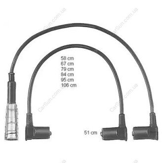 Комплект кабелів запалювання CHAMPION CLS208