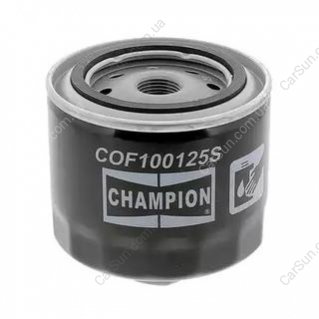 Фильтр масла CHAMPION COF100125S (фото 1)