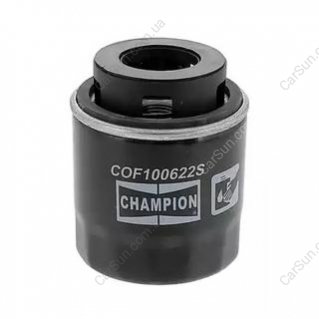Фільтр масляний двигуна AUDI /C290 (вир-во) CHAMPION COF100622S (фото 1)