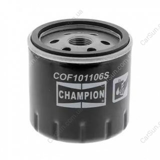 Фільтр масляний CHAMPION COF101106S (фото 1)