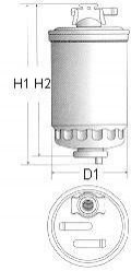 Фільтр паливний в зборі CHAMPION L113