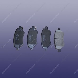 Колодки тормозные передние (с механическим датчиком износа) Tiggo CHERY T11-3501080BA (фото 1)