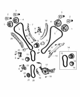 Цепь CHRYSLER / JEEP / DODGE 05047907AA