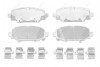 Комплект гальмівних колодок, дискове гальмо CHRYSLER / JEEP / DODGE 68385238AA (фото 1)